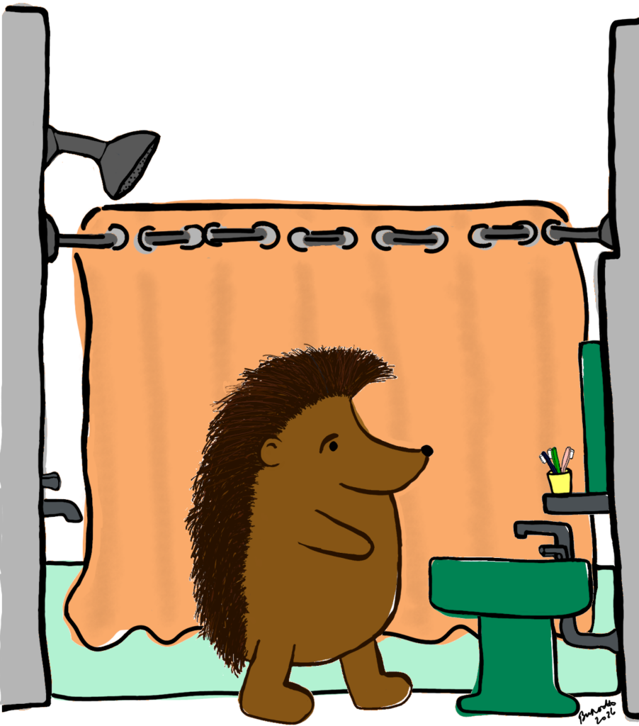 Hedgrick In The Bathroom For Online Portfolio 902x1024